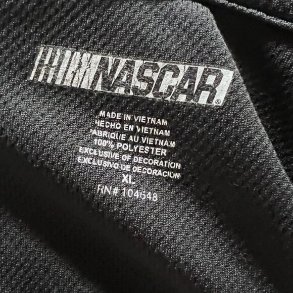 Nascar Jimmy Johnson Polo Shirt Adult Extra Large Black 48 Racing Mens - Picture 3 of 3